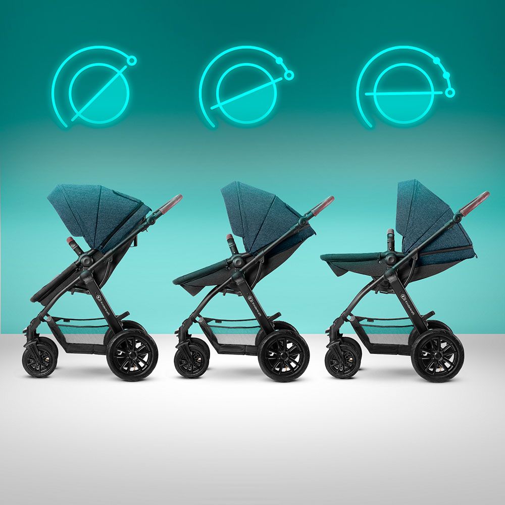 Kinderkraft - Xmoov 3-in-1 - Travel System - Denim