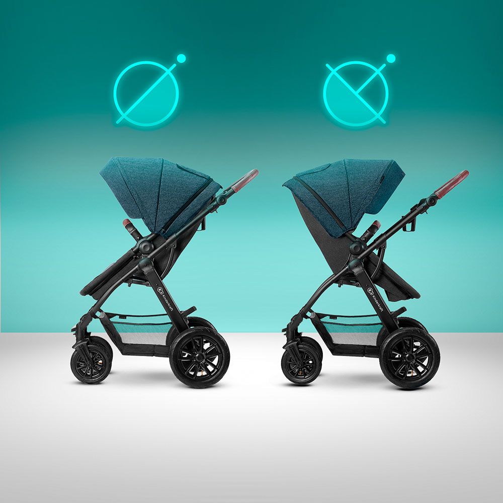 Kinderkraft - Xmoov 3-in-1 - Travel System - Denim