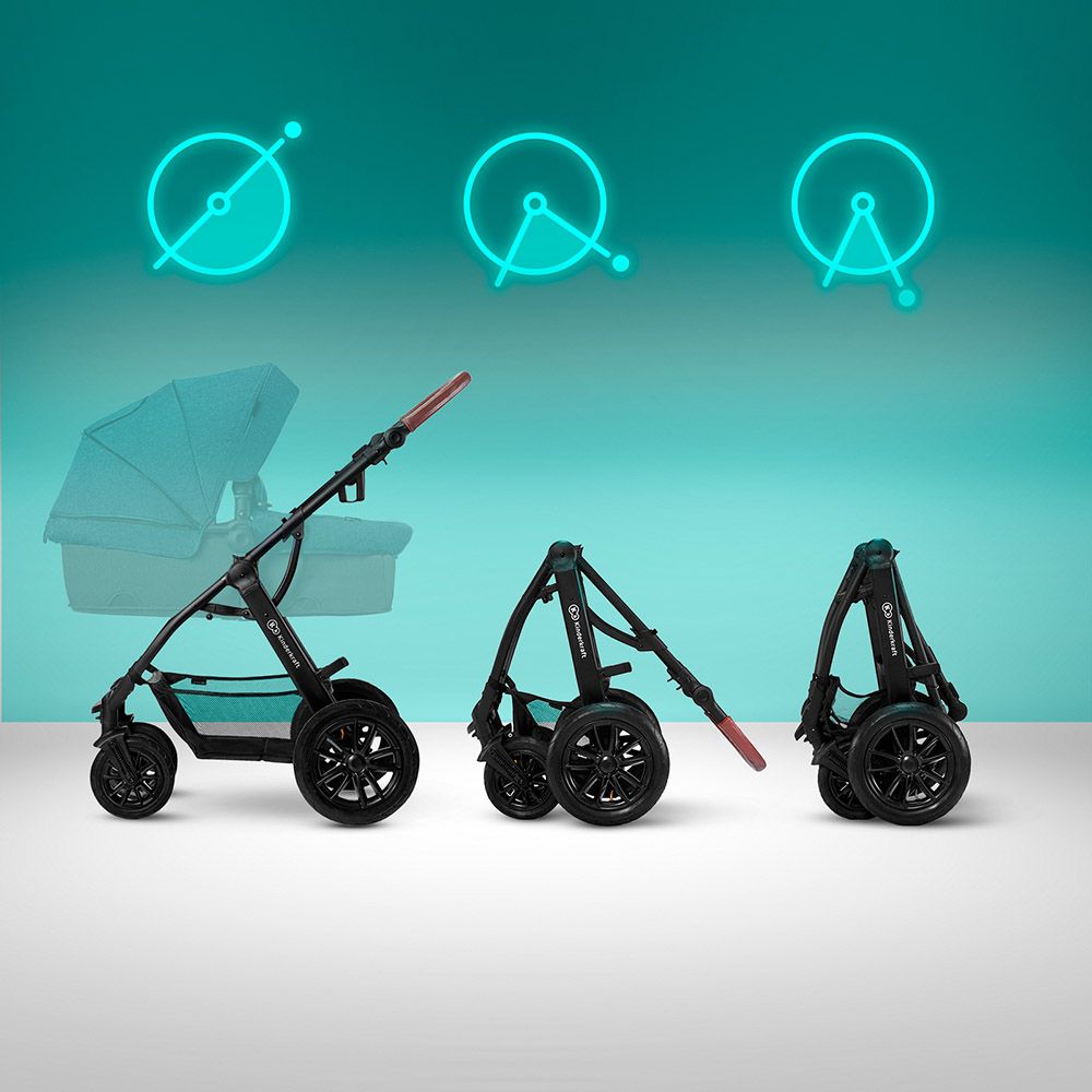 Kinderkraft - Xmoov 3-in-1 - Travel System - Denim