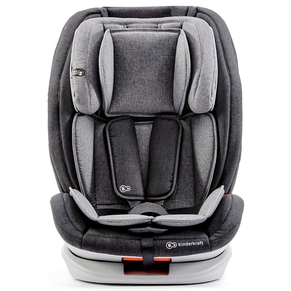 Kinderkraft Car Seat Oneto3 W/ Isofix System - Black/Grey