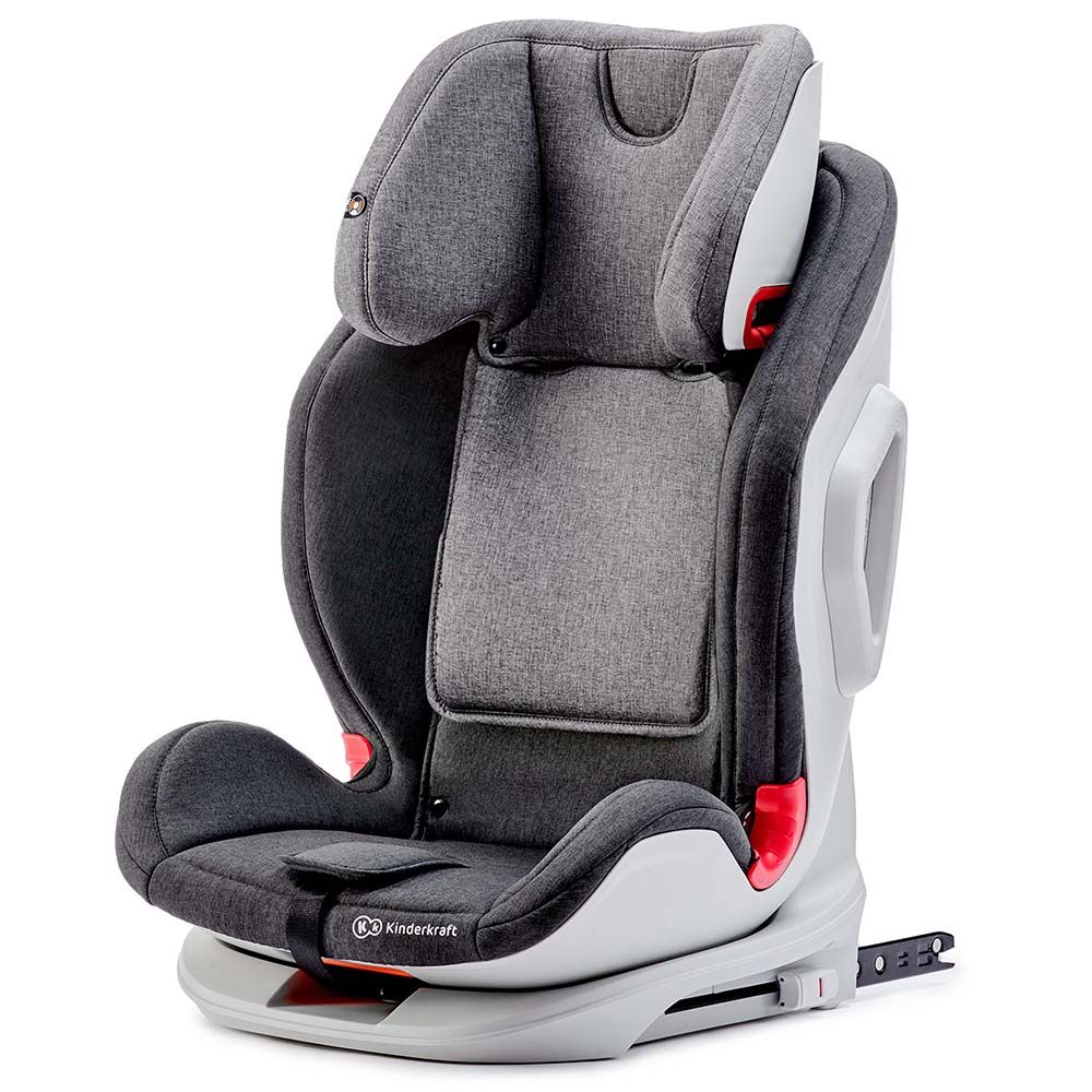 Kinderkraft Car Seat Oneto3 W/ Isofix System - Black/Grey