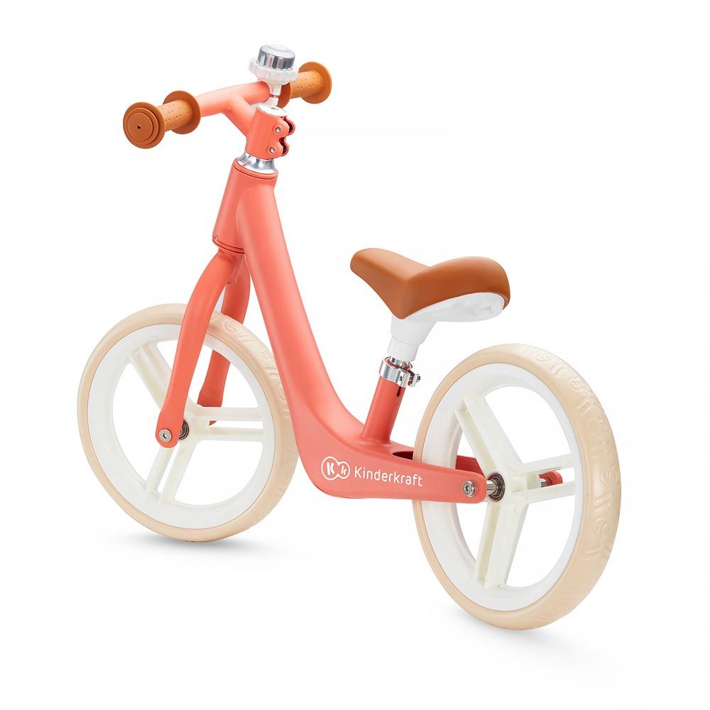 Kinderkraft - Fly Plus Balance Bike - Magic Coral (Exclusive)