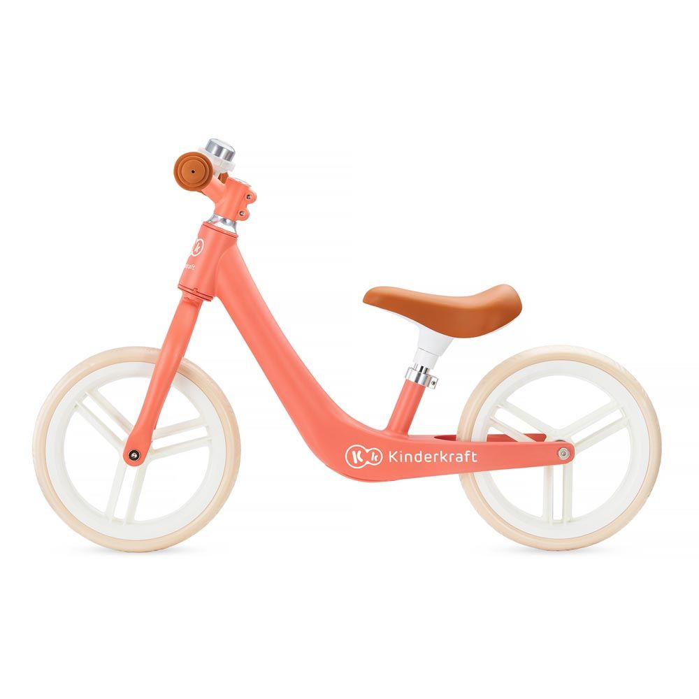 Kinderkraft - Fly Plus Balance Bike - Magic Coral (Exclusive)