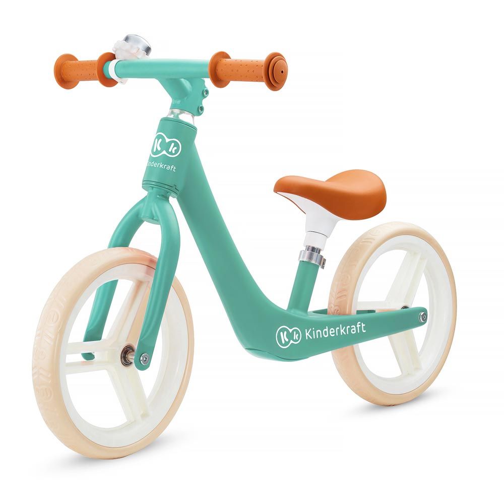 Kinderkraft - Fly Plus Balance Bike - Midnight Green