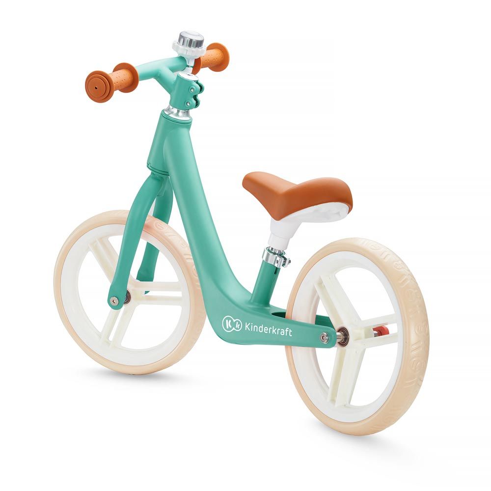 Kinderkraft - Fly Plus Balance Bike - Midnight Green