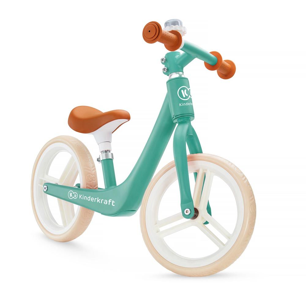 Kinderkraft - Fly Plus Balance Bike - Midnight Green