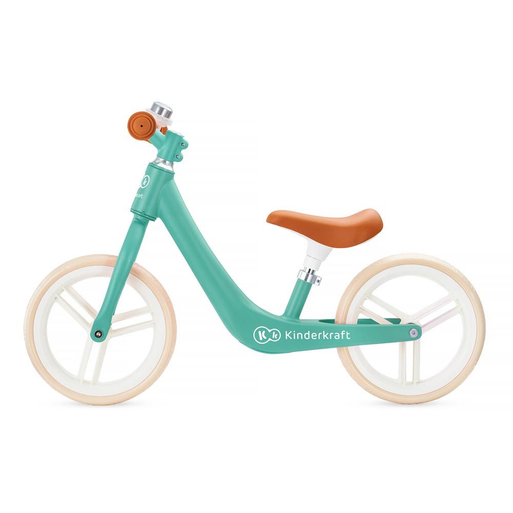 Kinderkraft - Fly Plus Balance Bike - Midnight Green