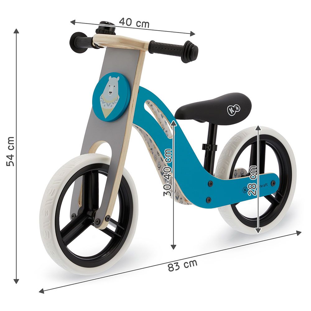 Kinderkraft - Uniq Balance Bike - Turquoise