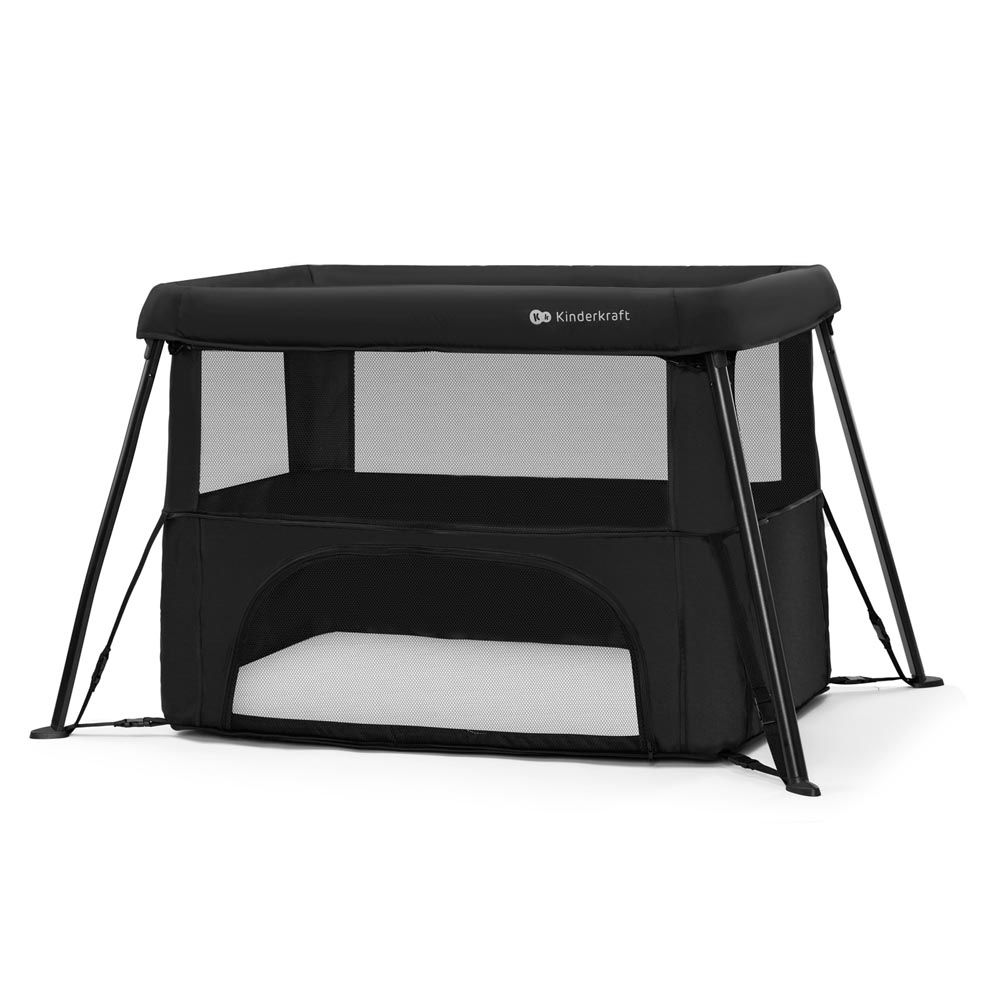 Kinderkraft - Cami 3-In-1 Baby Cot - Black