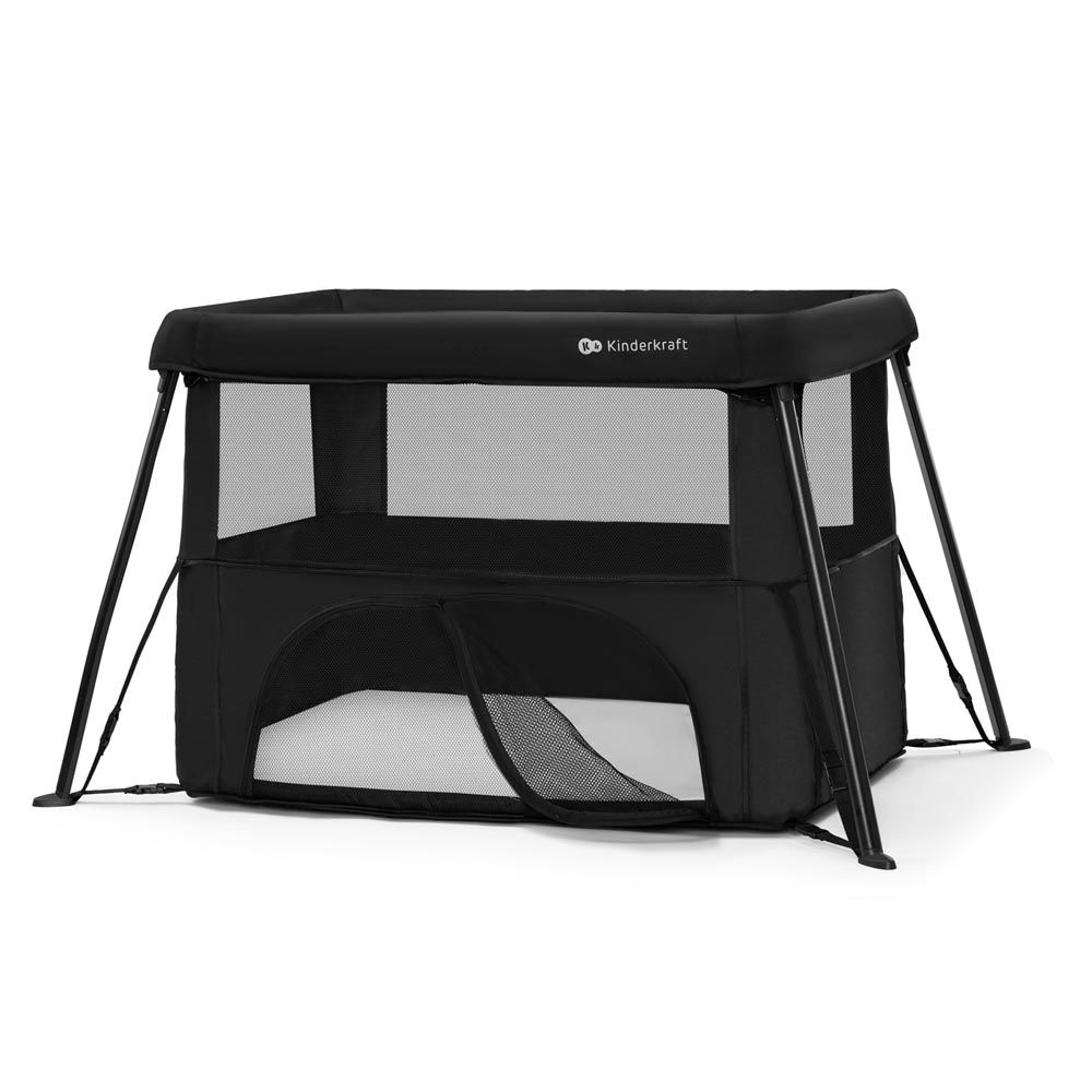 Kinderkraft - Cami 3-In-1 Baby Cot - Black