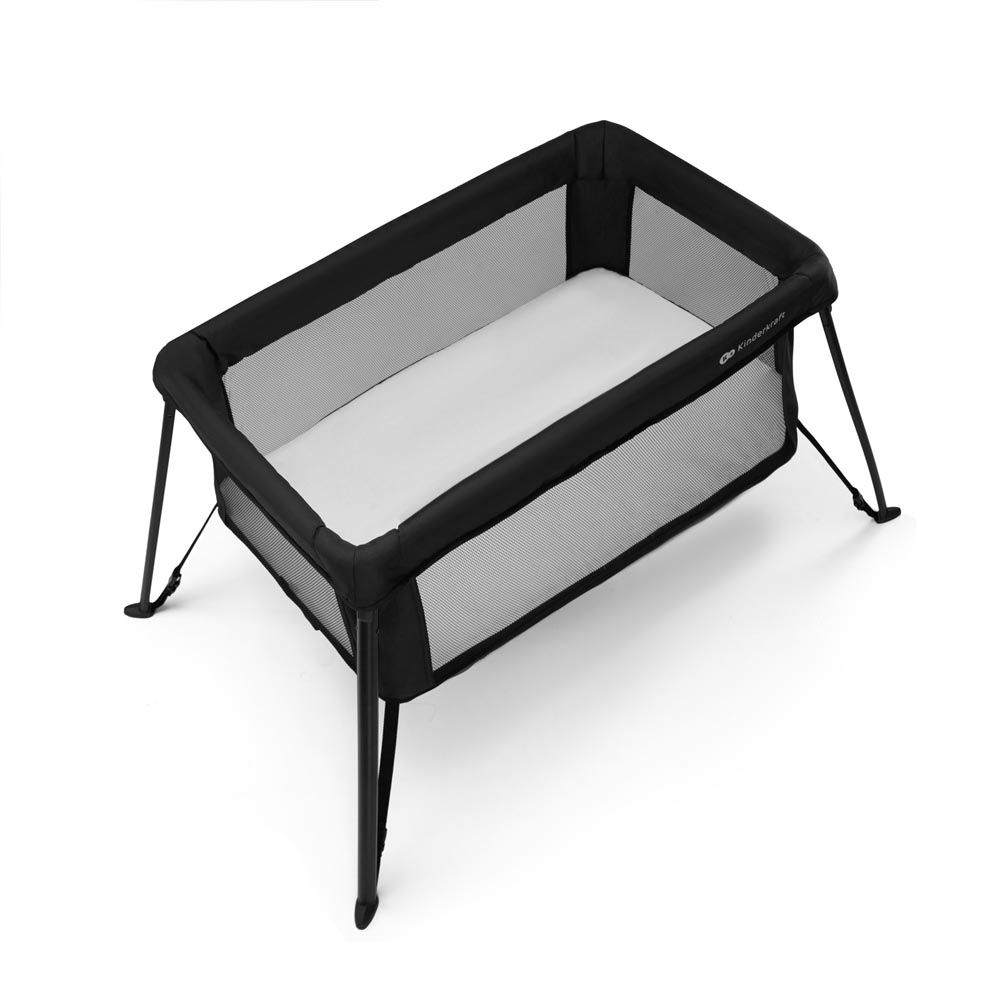 Kinderkraft - Cami 3-In-1 Baby Cot - Black