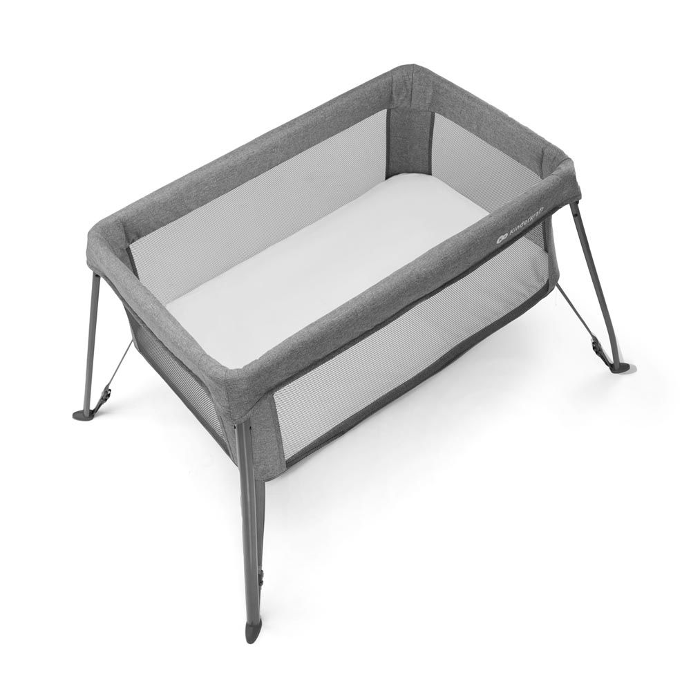 Kinderkraft - Cami 3-In-1 Baby Cot - Grey