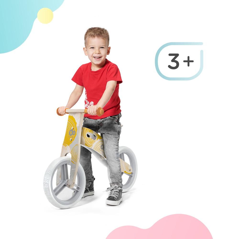 Kinderkraft - Runner Balance Bike 12-inch - Nature Coral