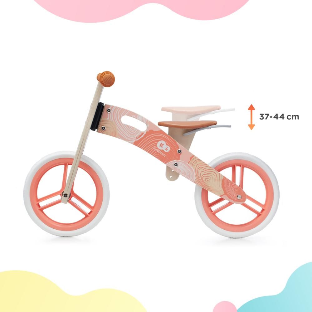 Kinderkraft - Runner Balance Bike 12-inch - Nature Coral