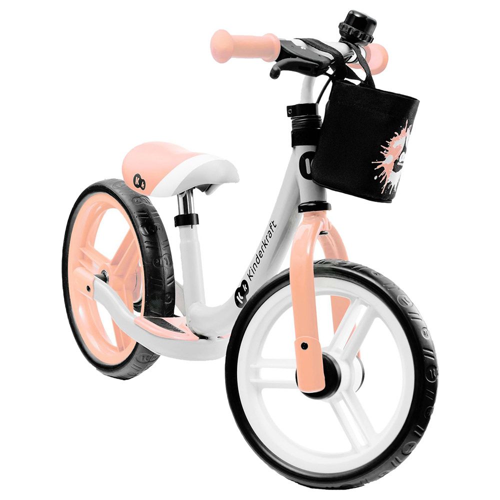 Kinderkraft - Space Balance Bike - Peach Coral