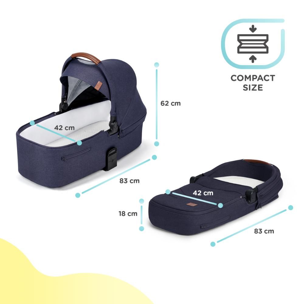 Kinderkraft -Everyday 2-in-1 Stroller - Denim