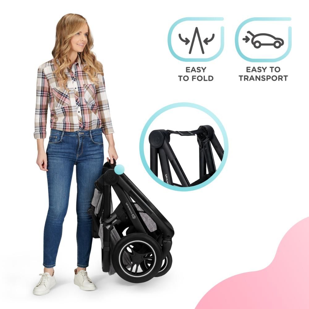 Kinderkraft -Everyday 2-in-1 Stroller - Denim