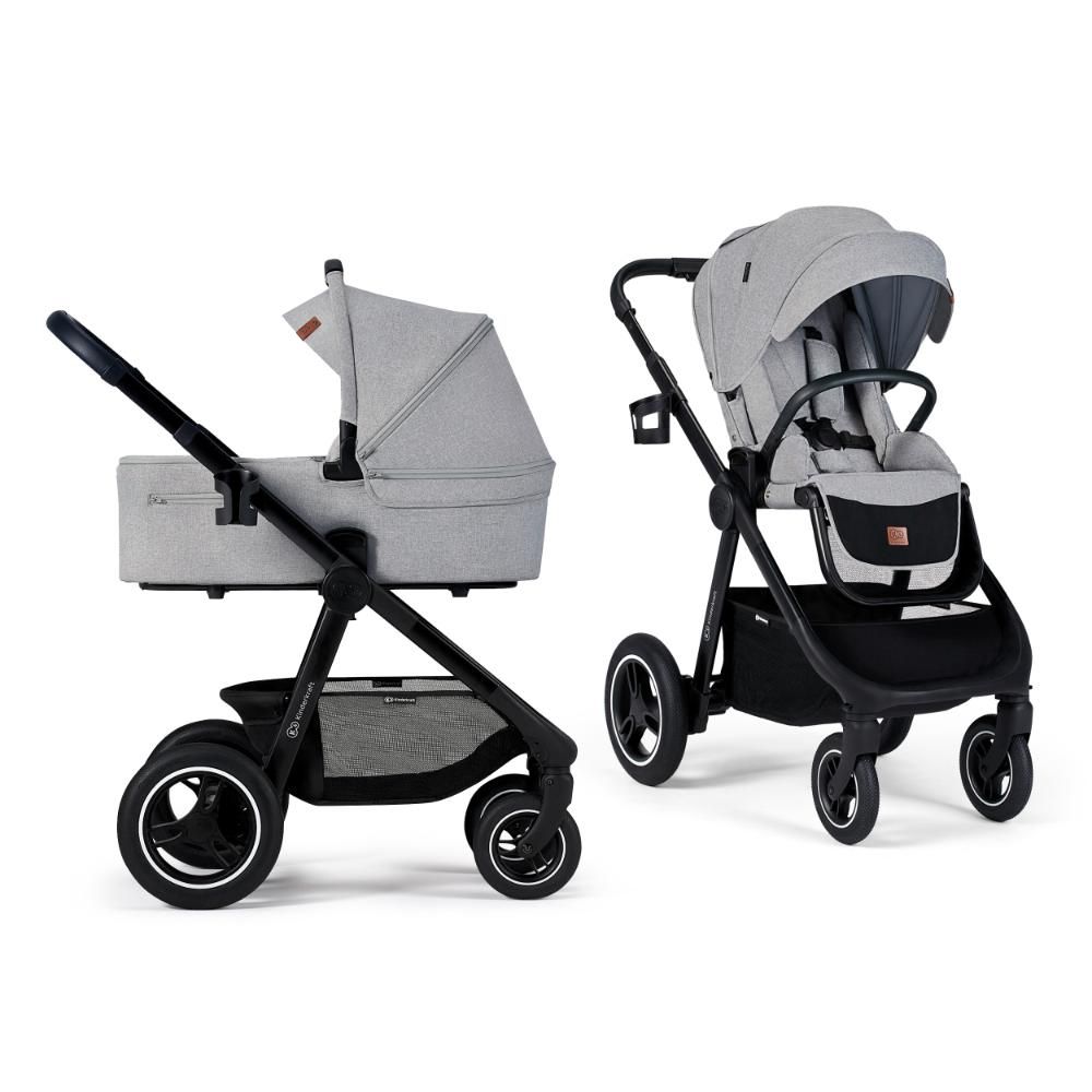 Kinderkraft -Everyday 2-in-1 Stroller - Light Grey