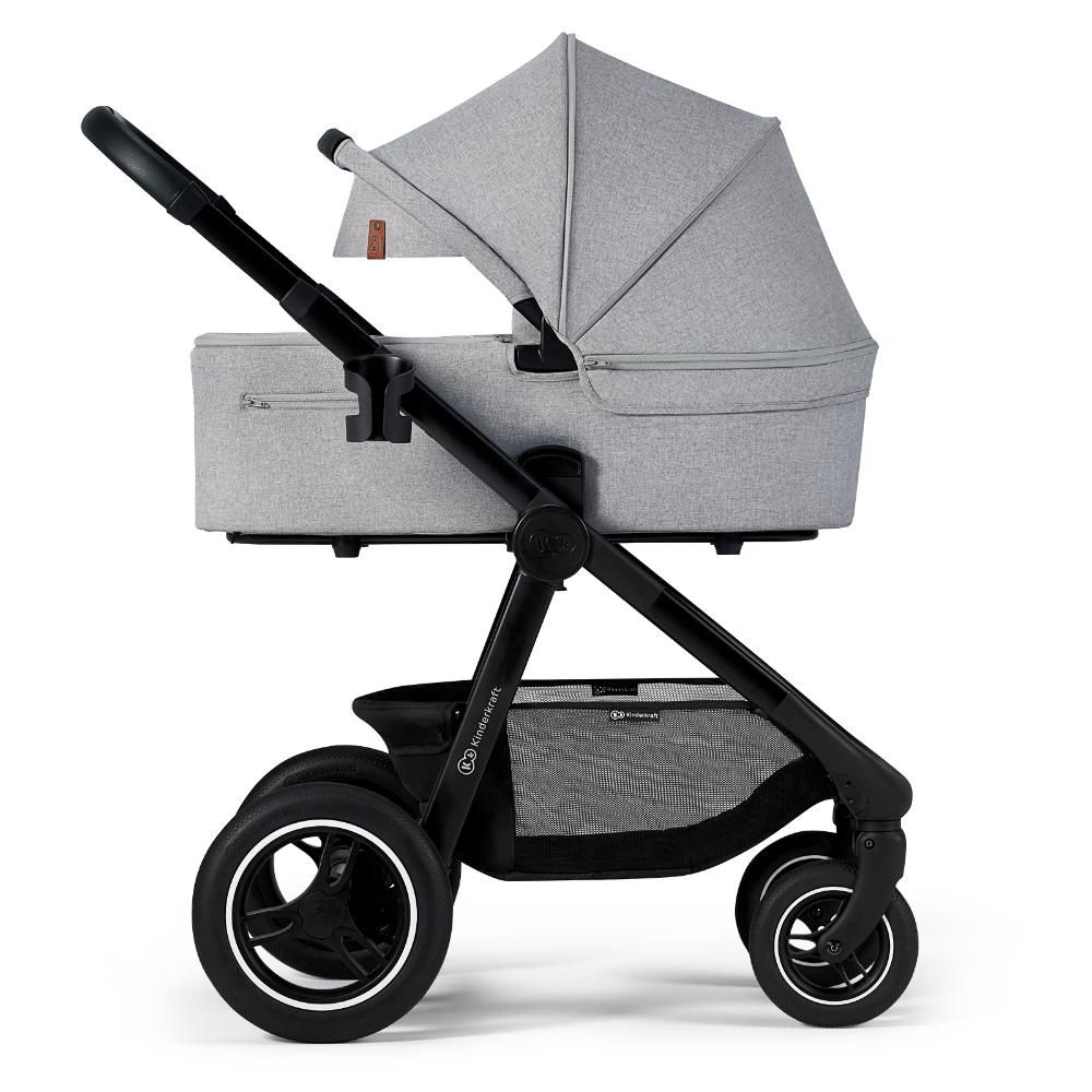 Kinderkraft -Everyday 2-in-1 Stroller - Light Grey