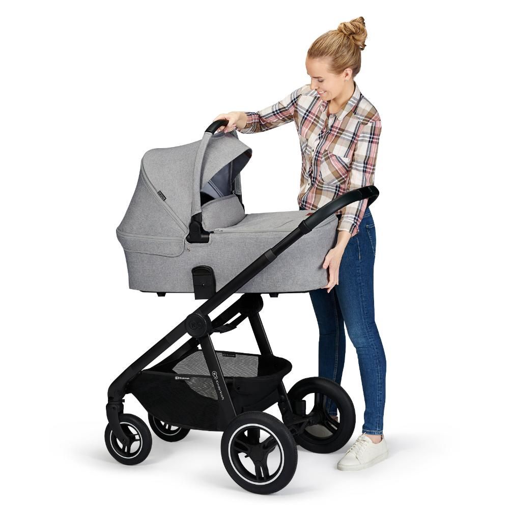 Kinderkraft -Everyday 2-in-1 Stroller - Light Grey