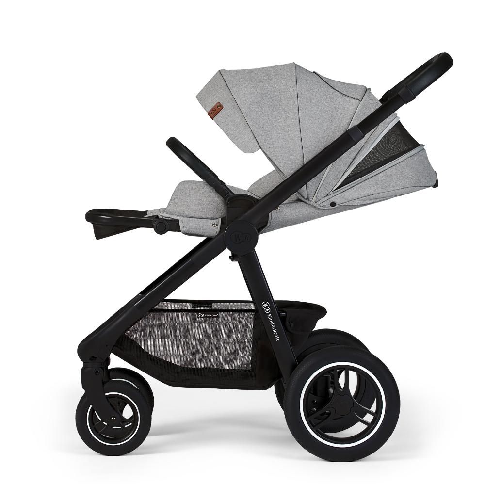 Kinderkraft -Everyday 2-in-1 Stroller - Light Grey