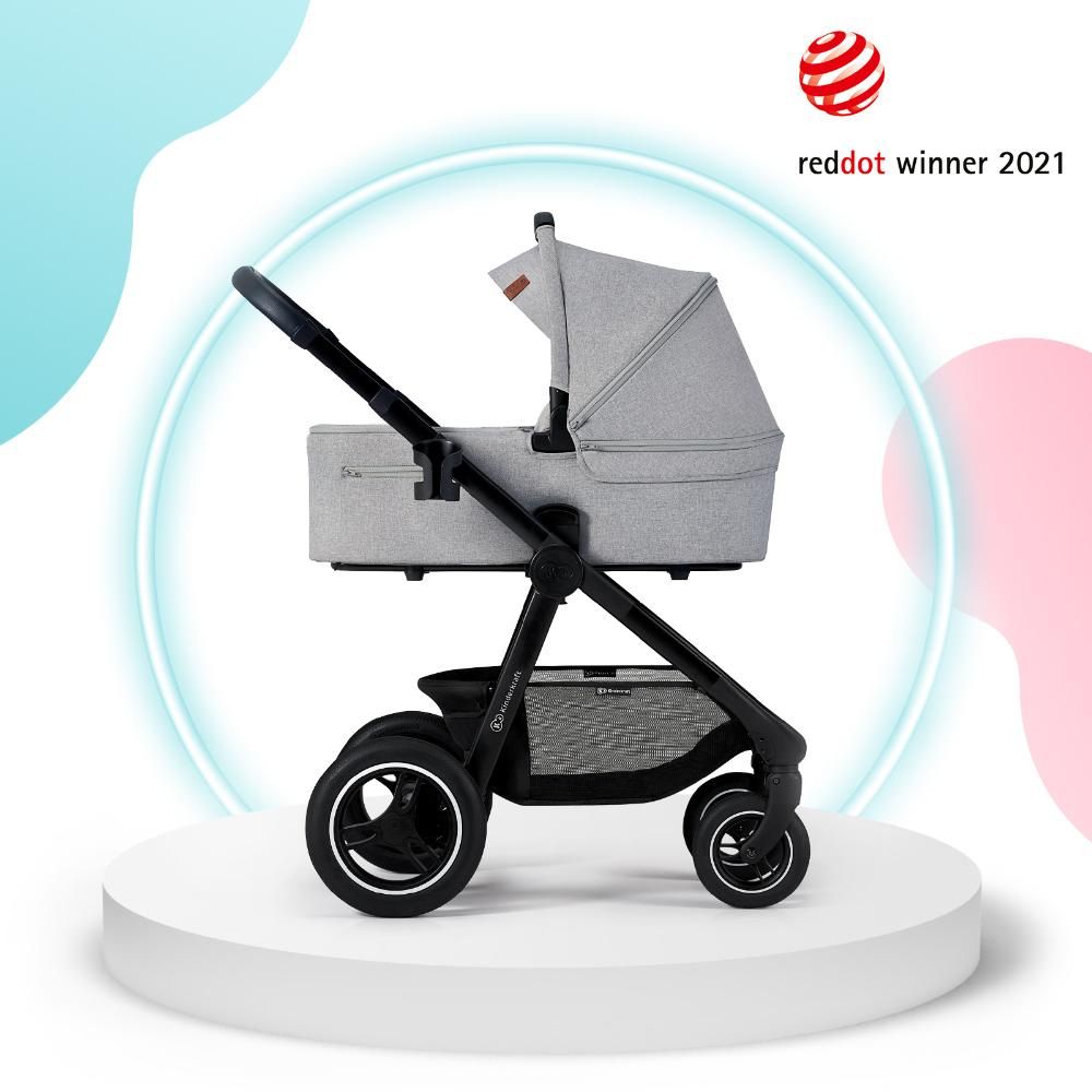 Kinderkraft -Everyday 2-in-1 Stroller - Light Grey