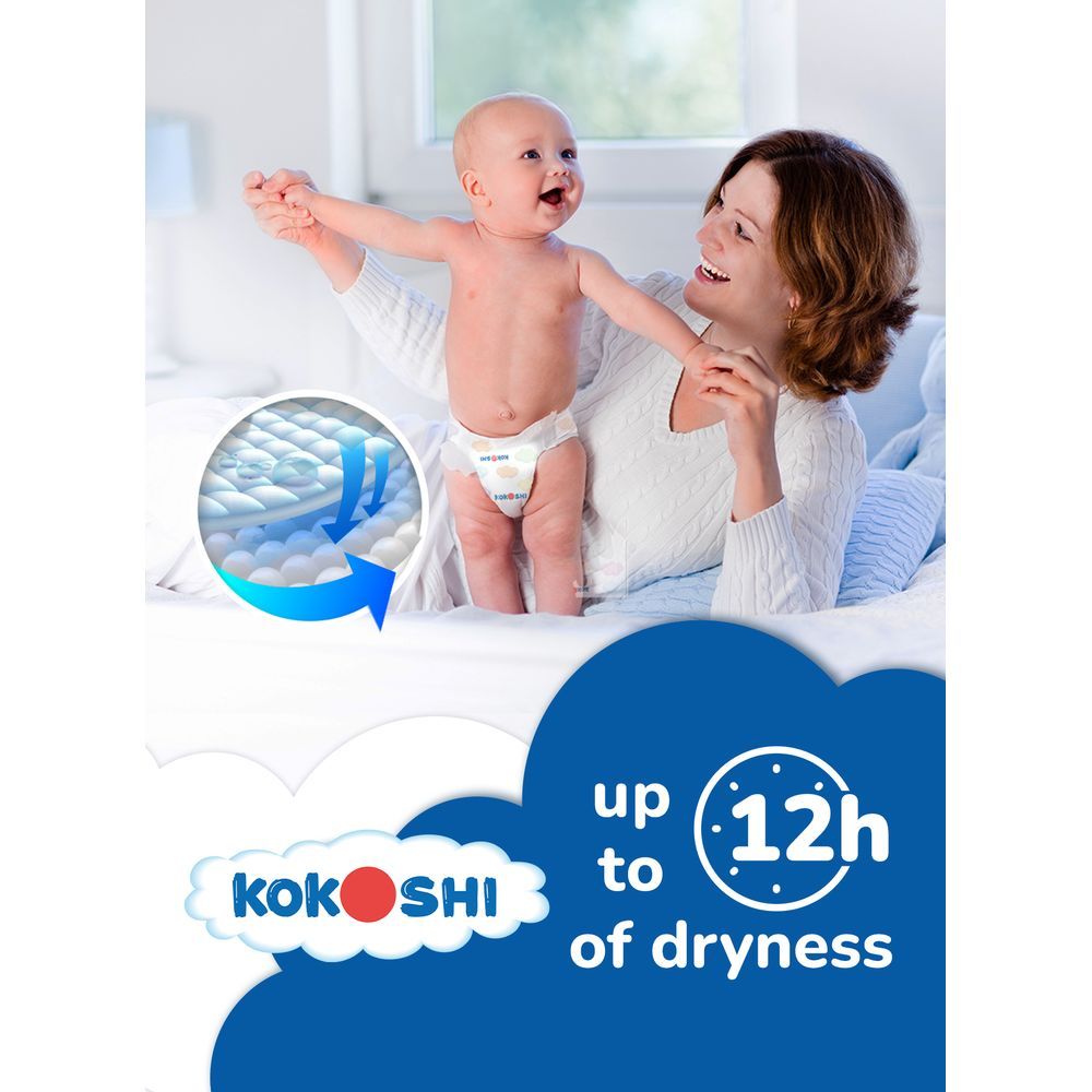 Kokoshi - Baby Diapers 9-13kg Size 4 - Large - 54pcs