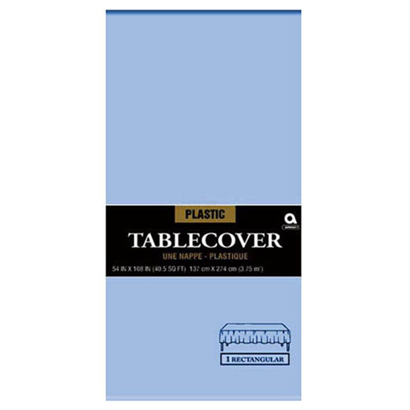 Amscan - Plastic Table Cover - Pastel Blue