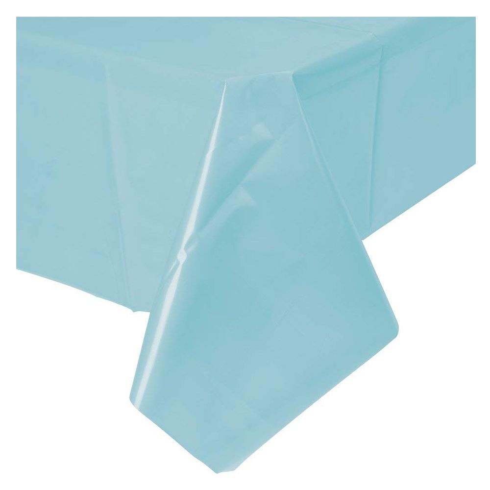 Amscan - Plastic Table Cover - Pastel Blue