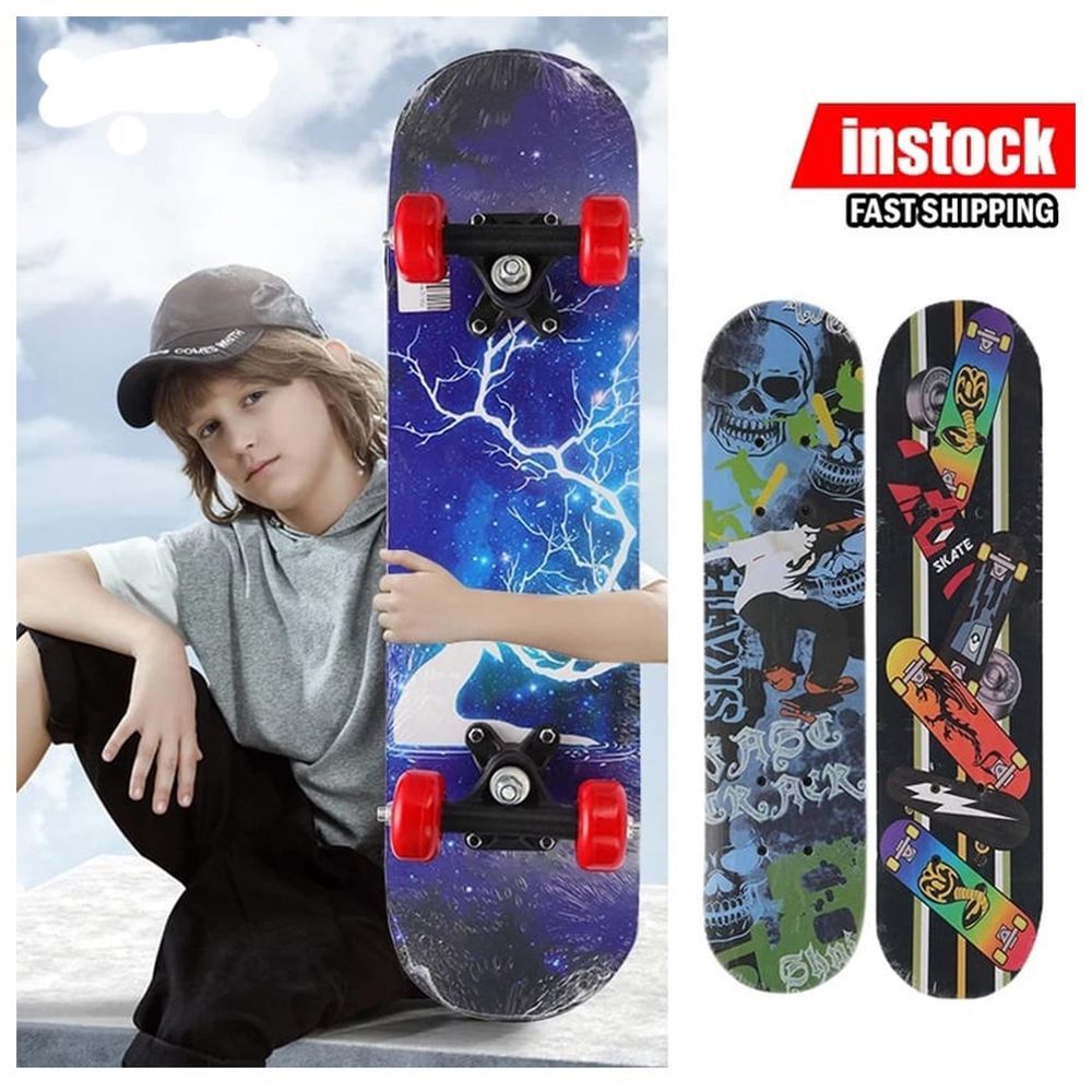 Family Center - Skateboard 70x20cm - Assorted