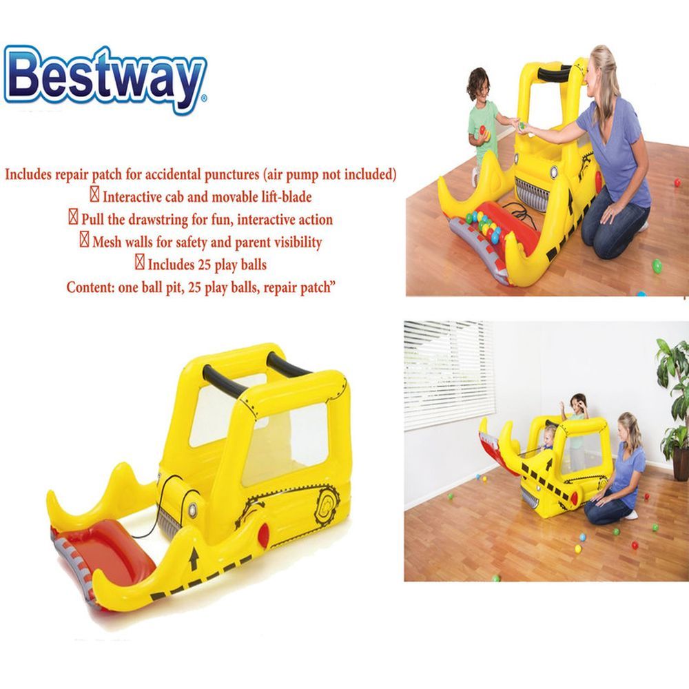 Bestway - 1.98m x 1.05m x 84 cm Dozer 25 Ball Pit