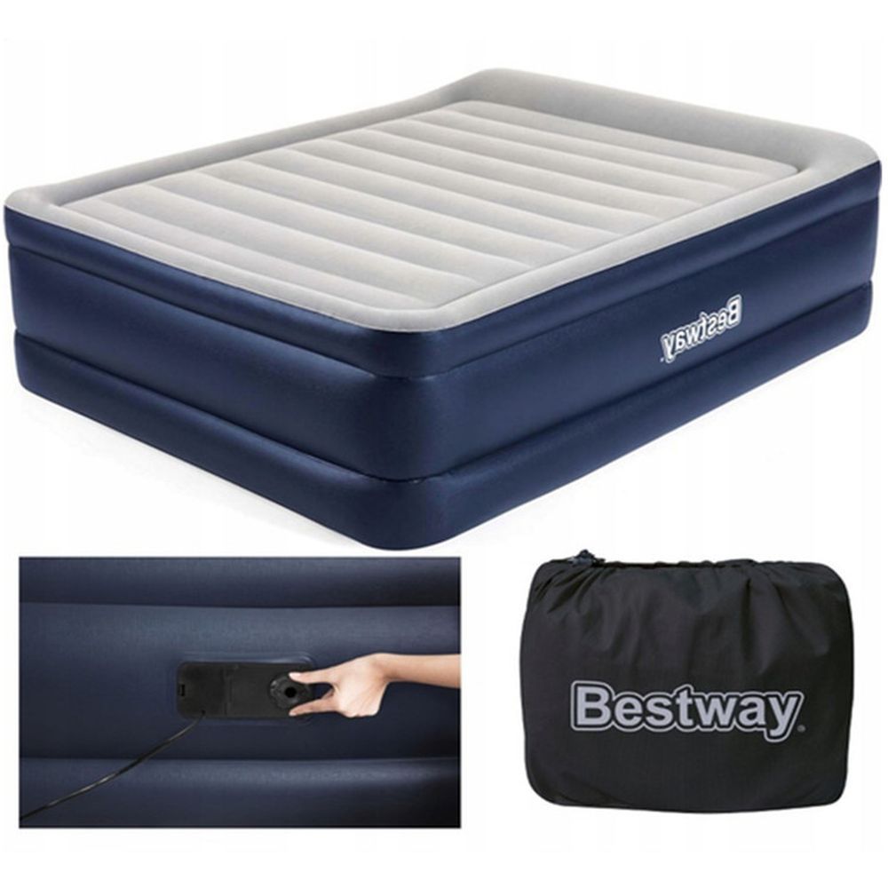 Bestway - Tritech Airbed Queen Built-In Ac Pump - 79