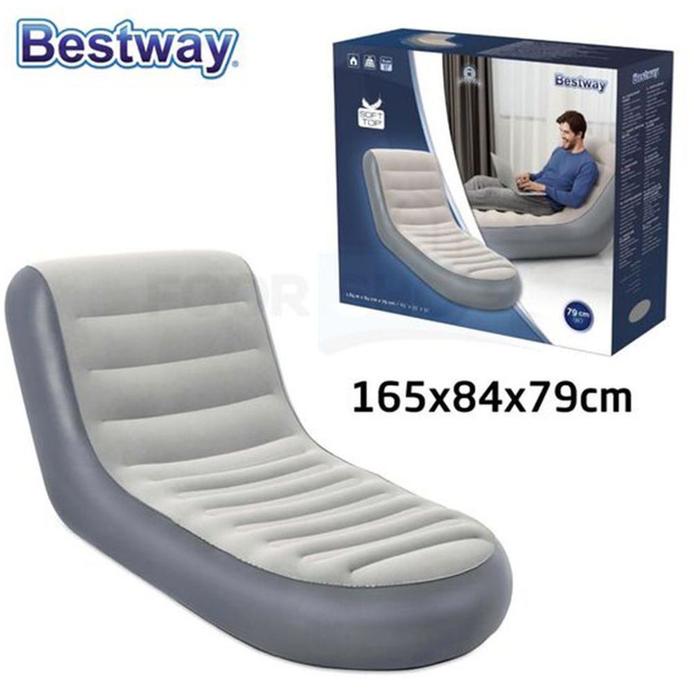 Bestway - Chaise Sport Lounger - Grey