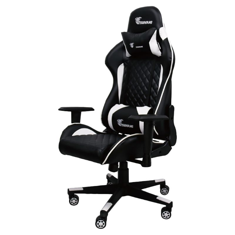 Family Center High Back Ergonomic Tsunami Gaming Chair White