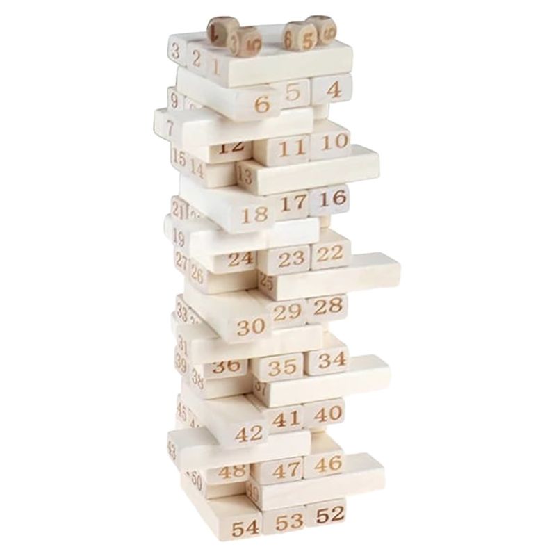 Baby Love - Wooden Domino Tower Building Blocks