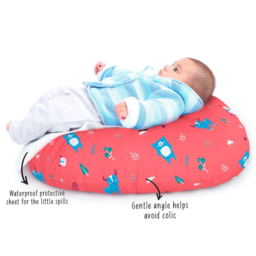 Rabitat - Snooze Baby Lounger - Arctic Woodland