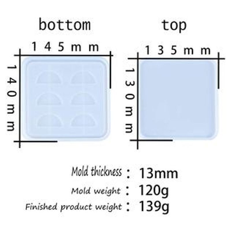 Graffiti Resin - Eyelash Display Tray Square Case