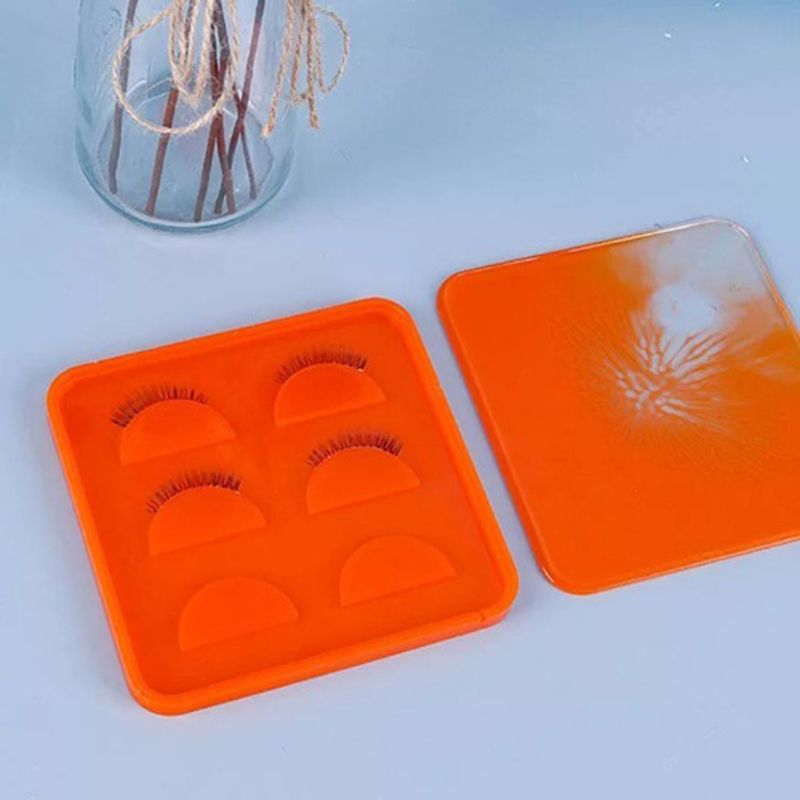 Graffiti Resin - Eyelash Display Tray Square Case