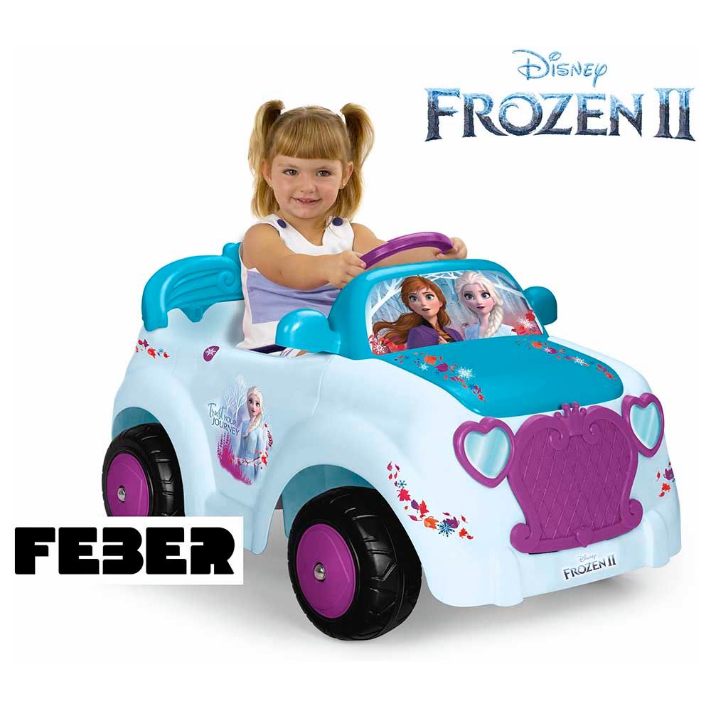 Feber - Frozen II Car 6V With Forward And Reverse Gears