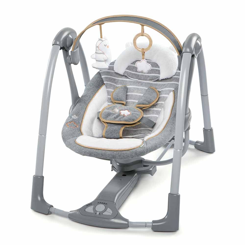 Ingenuity - Swing 'N Go Portable Swing - Bella Teddy