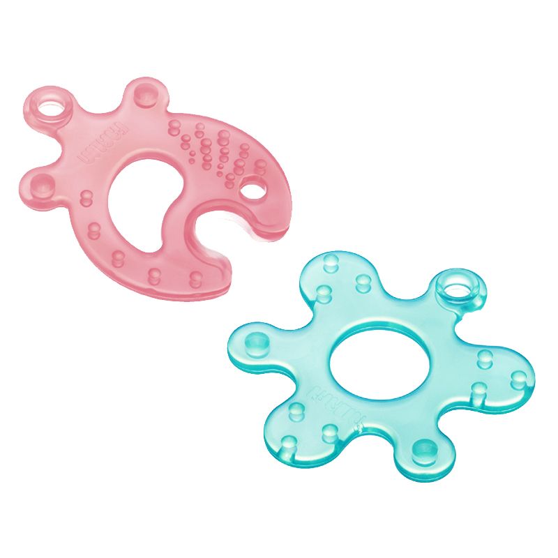 Farlin - Teething Partners Puzzle Gum - Pink & Blue