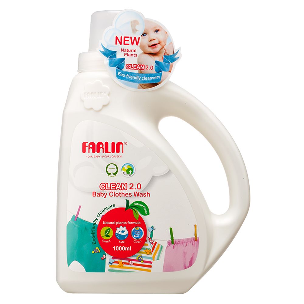 Farlin - Clean 2.0 Baby Clothes Wash 1000ml