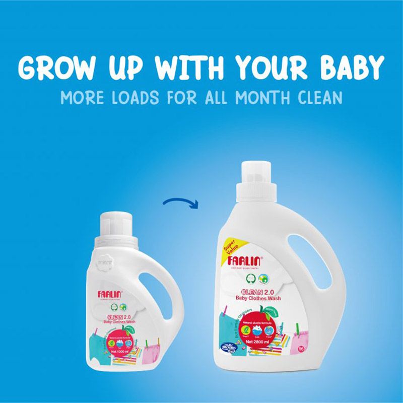 Farlin - Baby Clothes Detergent 2800ML