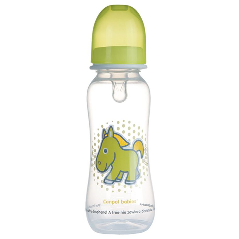 Canpol - 250ml Designed Bottle - Green Horse