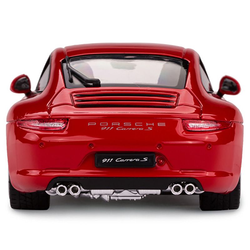 Rastar - 1/24 Diecast Car Porsche 911 - Red/White - Assorted 1pc