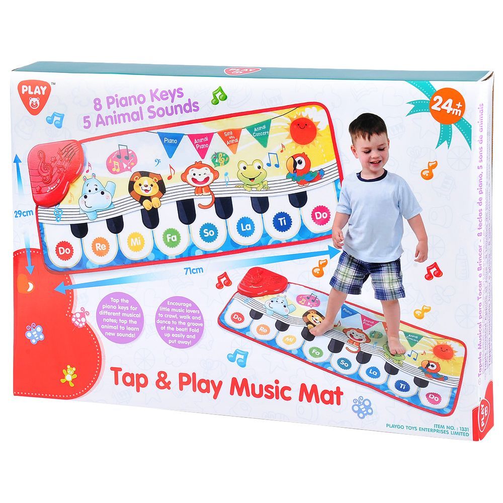 Playgo - Musical Tap & Play Music Mat