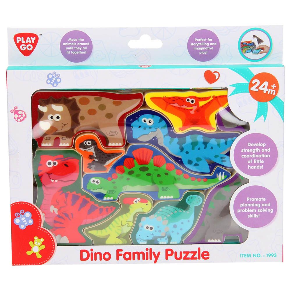 Playgo - Dino Family Puzzle