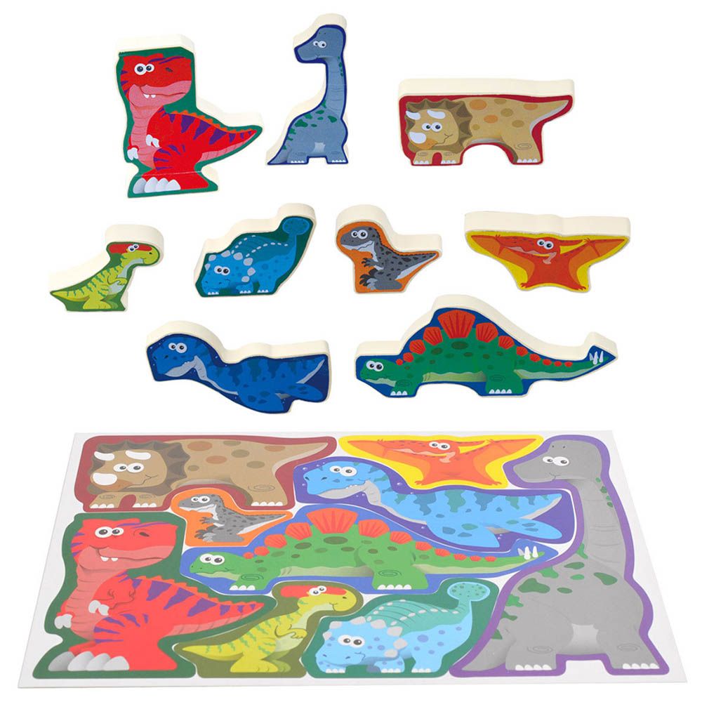 Playgo - Dino Family Puzzle