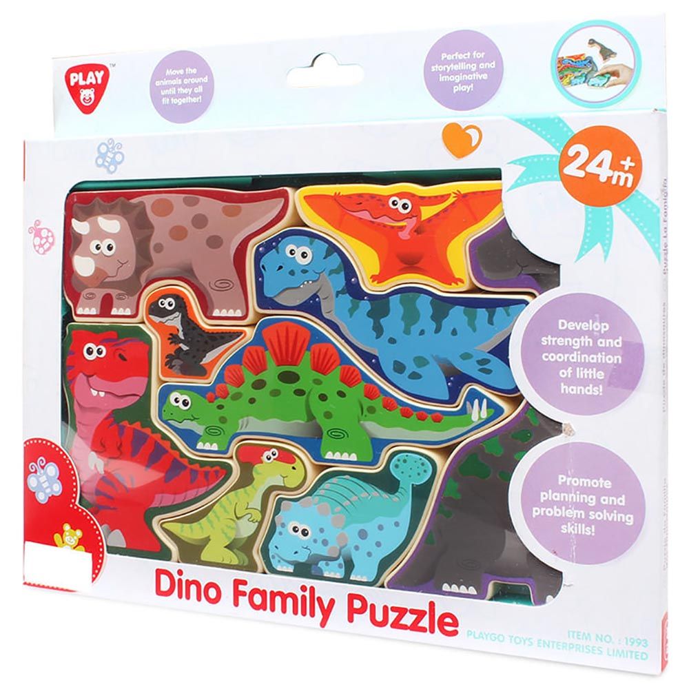 Playgo - Dino Family Puzzle