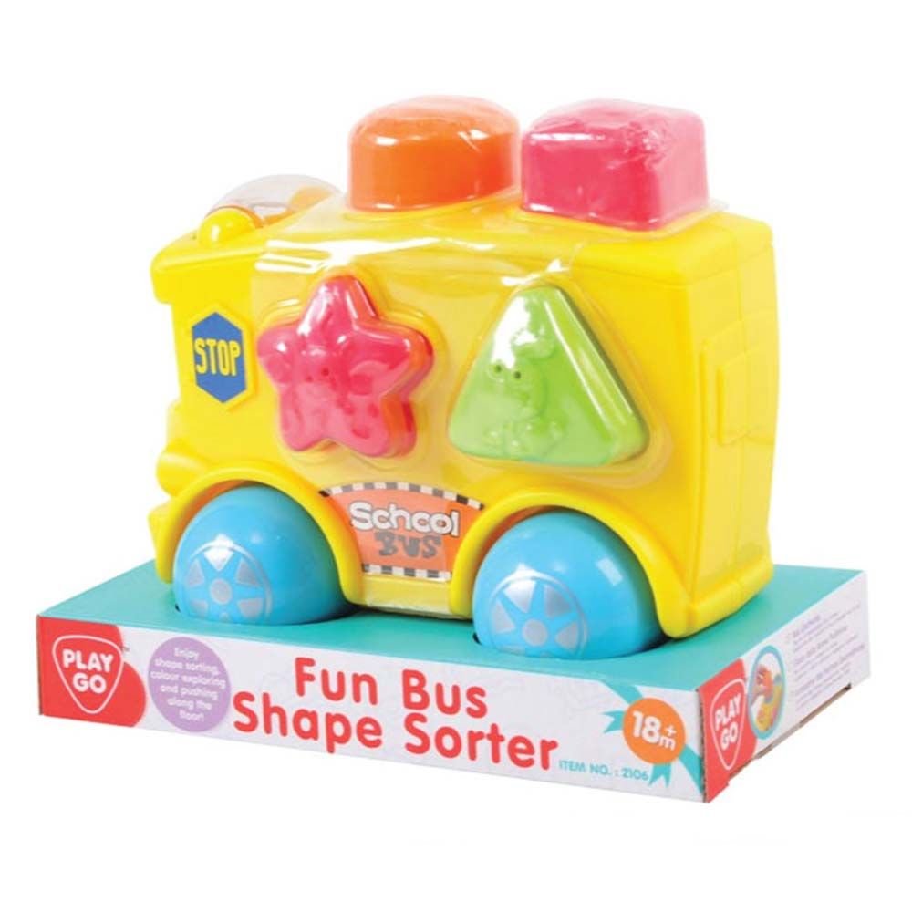 PlayGo - Fun Bus Shape Sorter